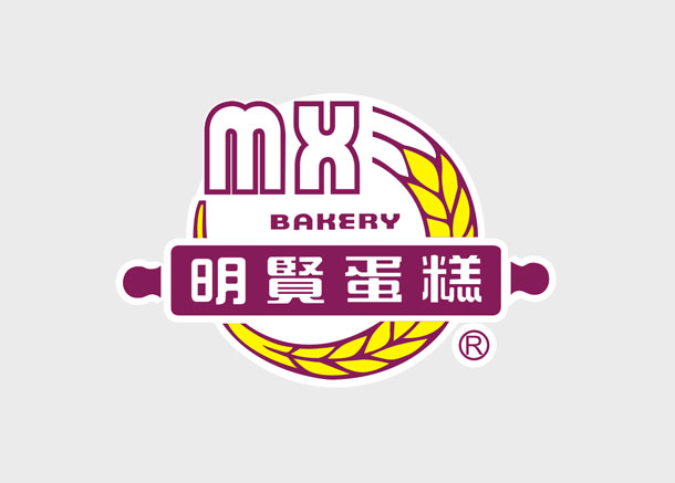 明賢蛋糕標(biāo)志設(shè)計(jì)