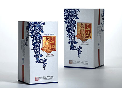 三溝私釀老窖白酒包裝設(shè)計