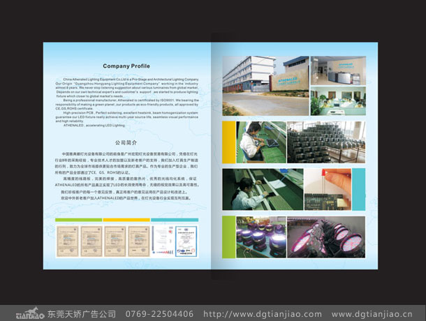 專業(yè)燈飾照明宣傳畫冊設(shè)計(jì)